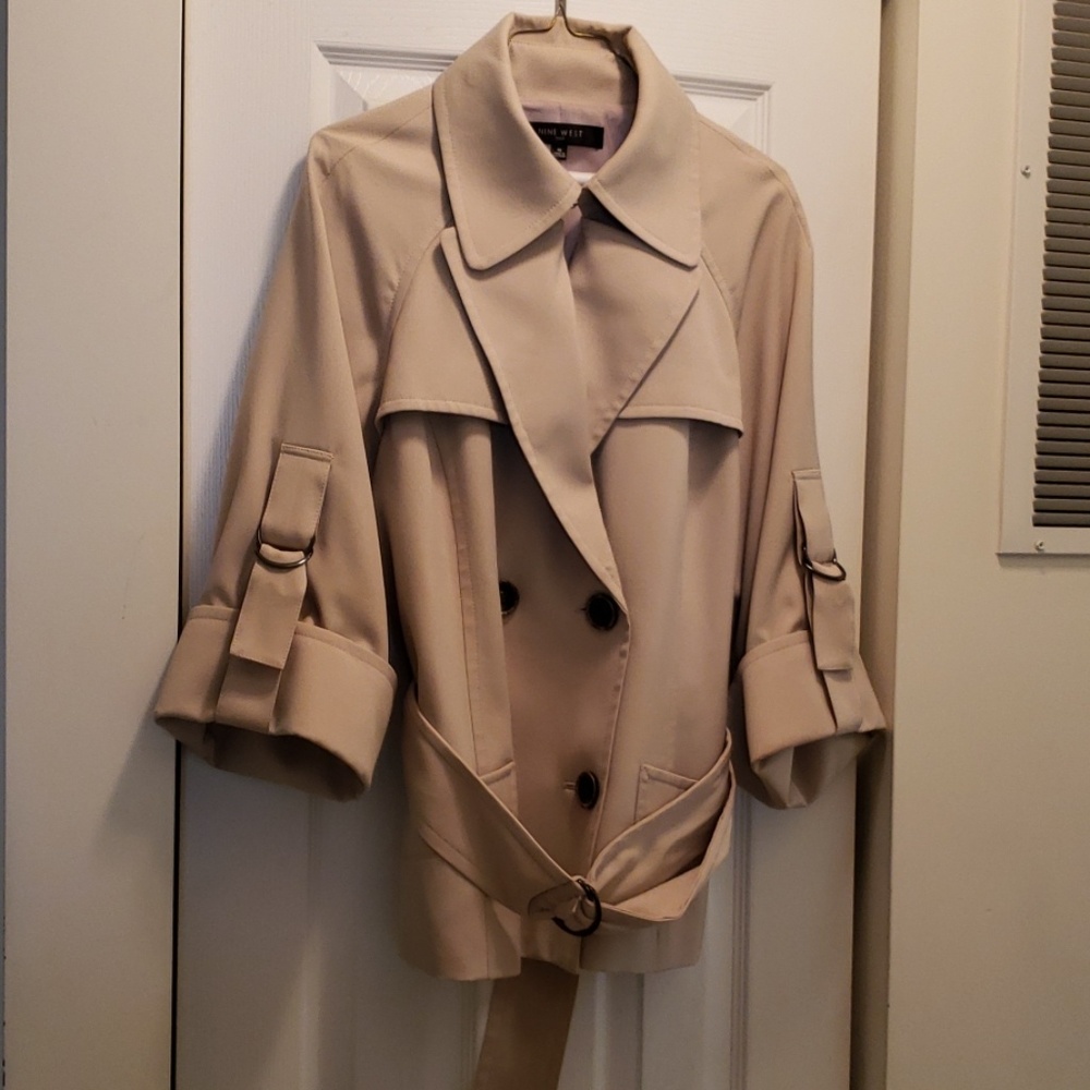 Nine West Double Breasted Suit Jacket
